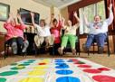 Residents Playing Color Game