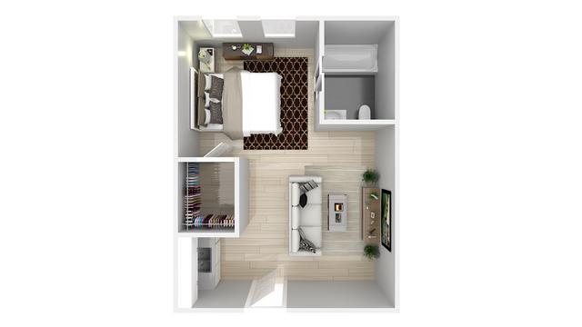 Assisted Living - Lilly - One Bedroom
