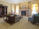 Common Room and Fireplace
