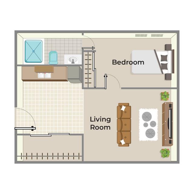 Assisted Living One Bedroom