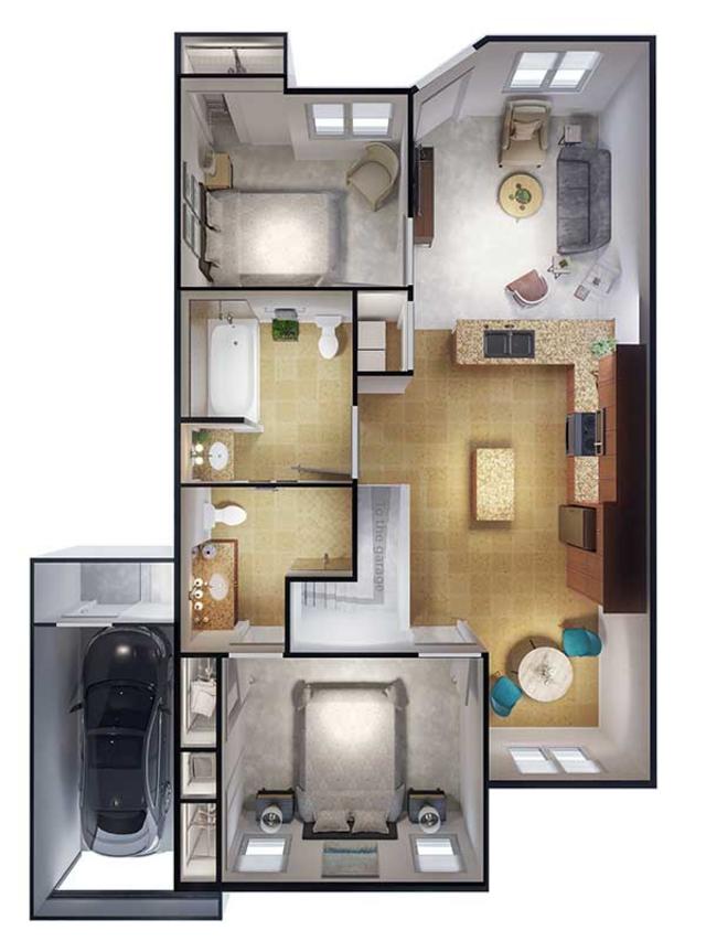 AL 2 Bedroom 2 Bath