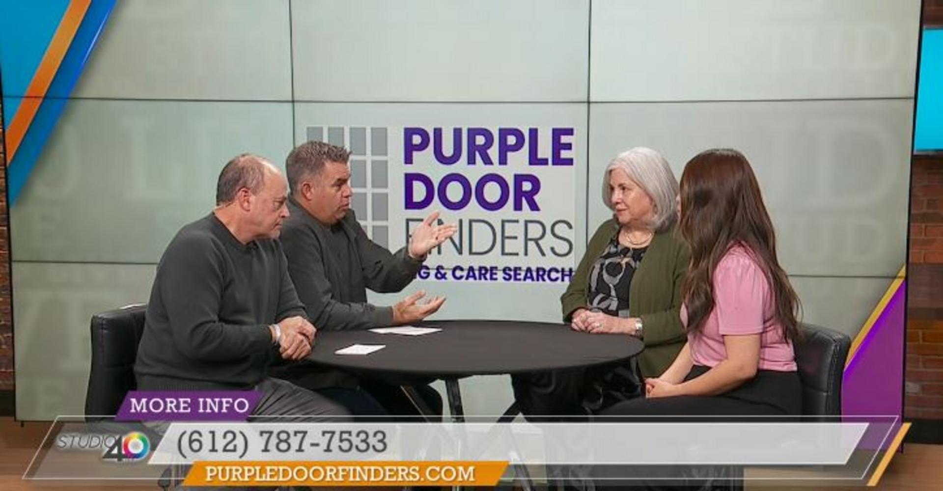 Live Interview of Purple Door Finders on Studio Live, FOX 40 Sacramento