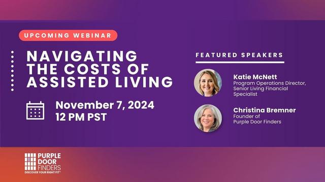 Webinar: Navigating the Cost of Assisted Living