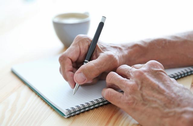 Purple Door Finders Journaling for Seniors in Assisted Living for Gratitude