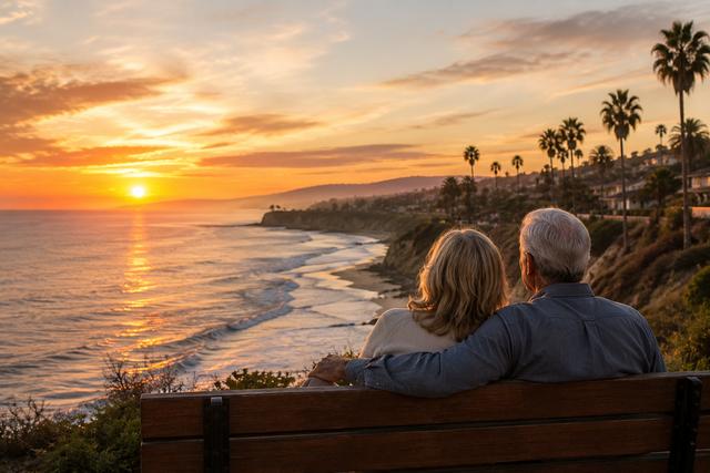 Sunset Couple
