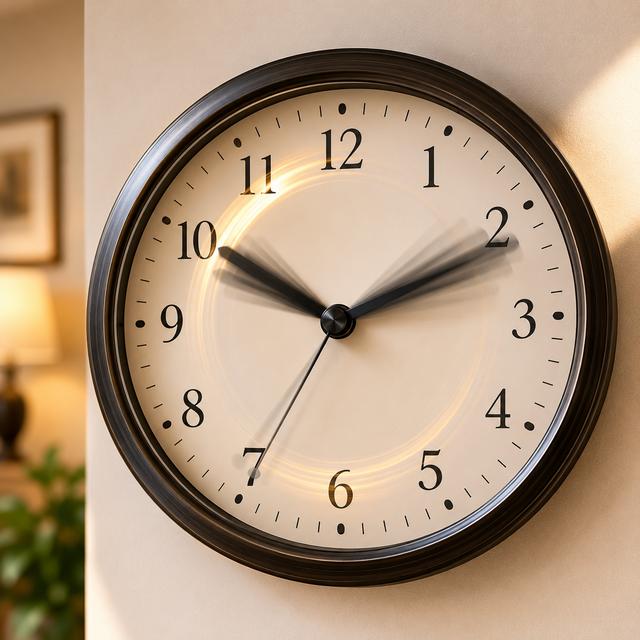 Spinning Clock