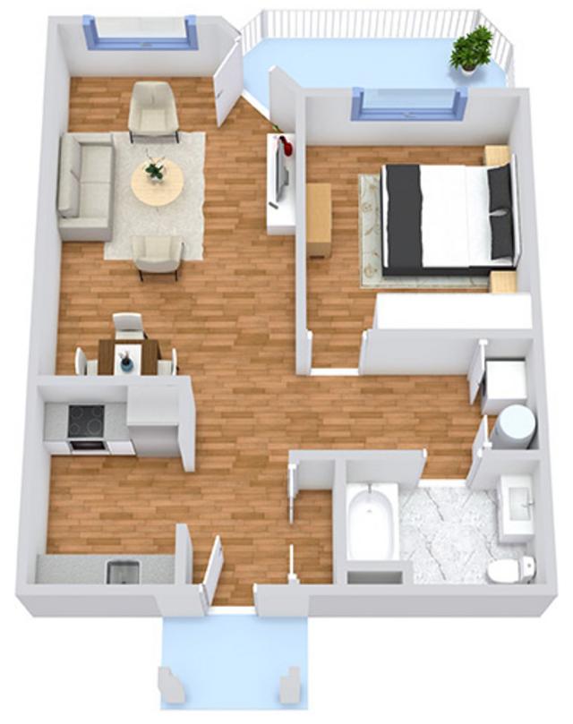 Cottage One Bedroom
