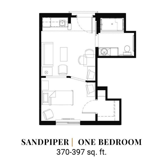 Sandpiper - One Bedroom