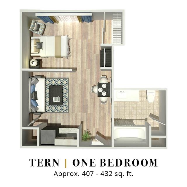 Tern - One Bedroom